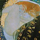 Danae by Gustav Klimt